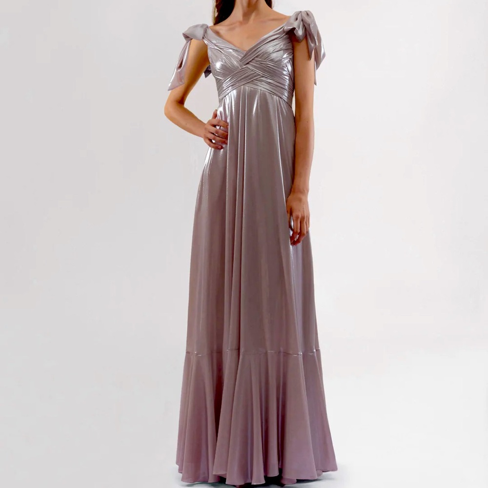 Gemy Malouf Original Draped Rose Dress NWT; Bridal; Occasion Gown